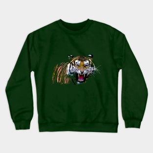 Angry Tiger Crewneck Sweatshirt
